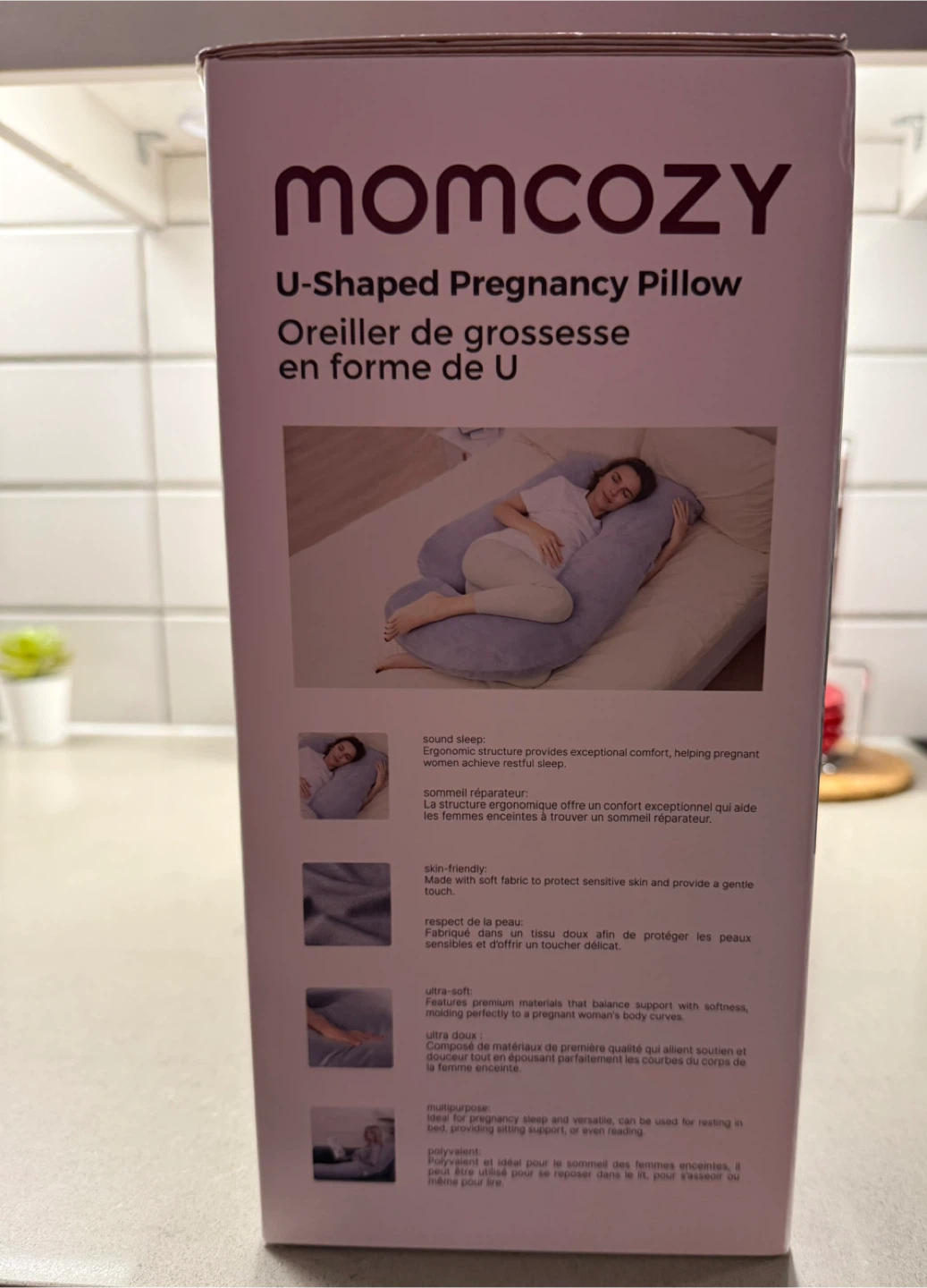 Momcozy U-Shaped Pregnancy Pillow - photo 3