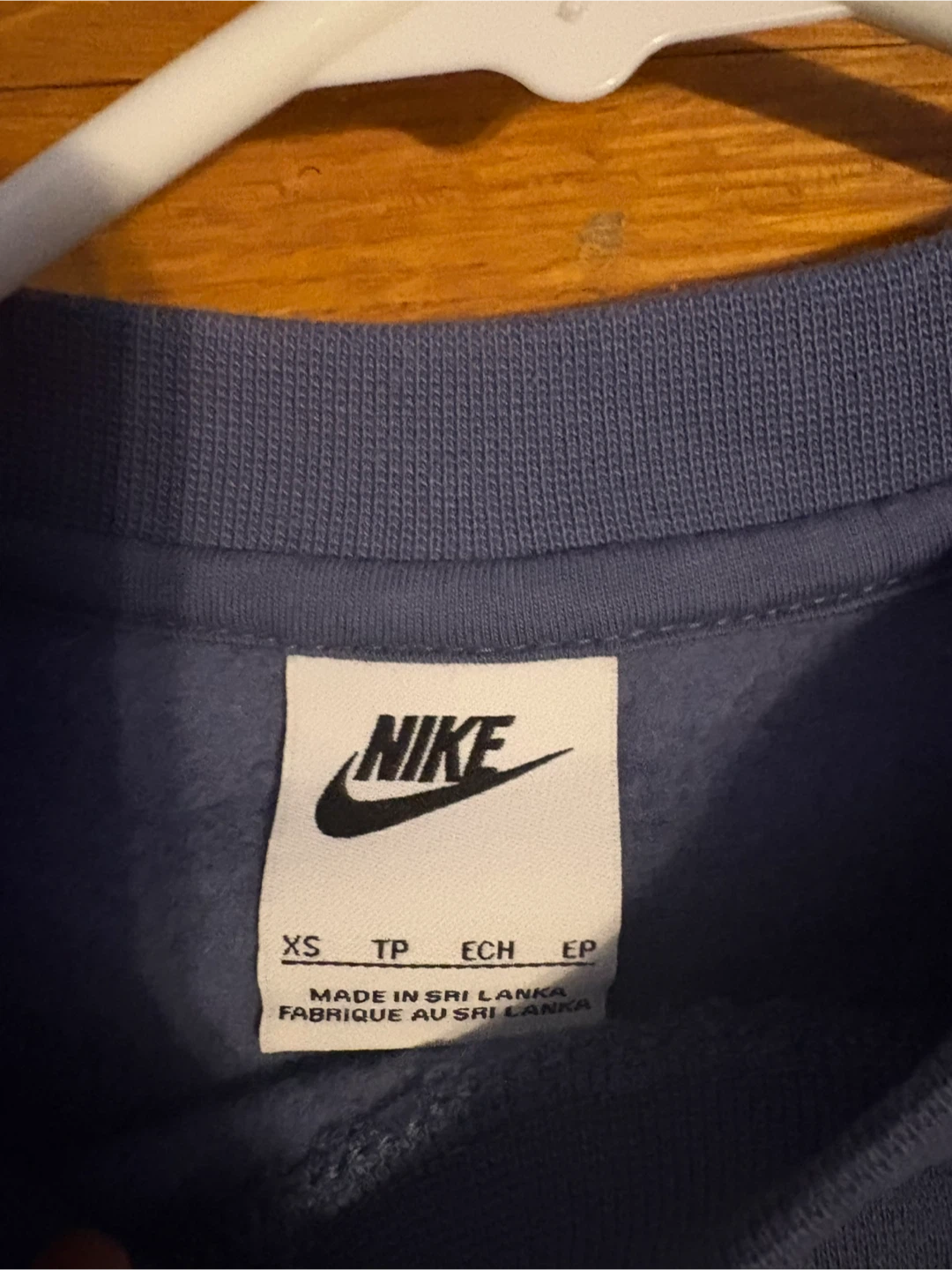Nike Sweatshirt and Sweatpants Set - Blue - Size XS - photo 3