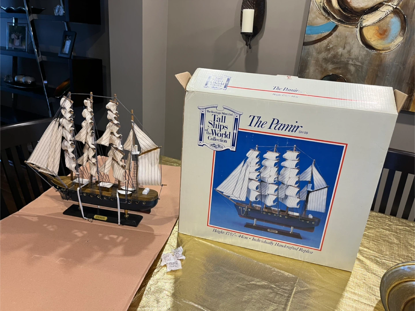 The Pamir Tall Ship Model and Gorch Fork - photo 4