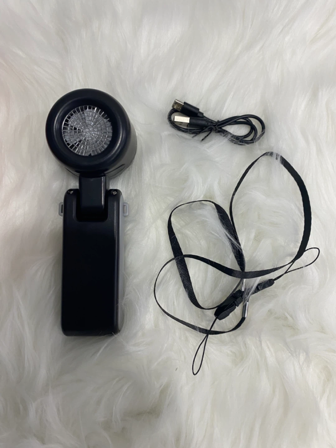 Handheld Portable Turbo Fan with USB Charging Cable - photo 4