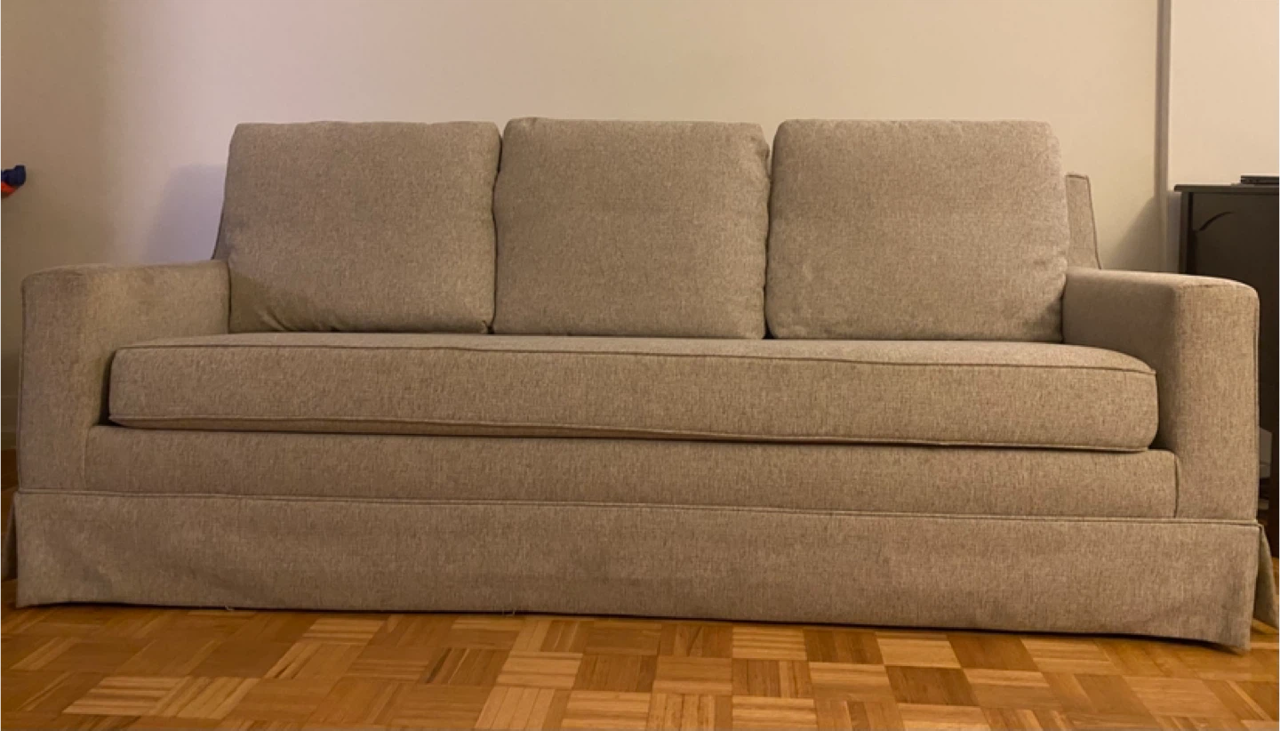 Beige Sofa - 3 seater