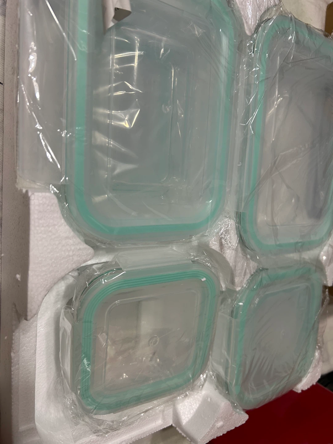 New-Glass Food Storage Containers with Lids (Set of 6) - photo 2