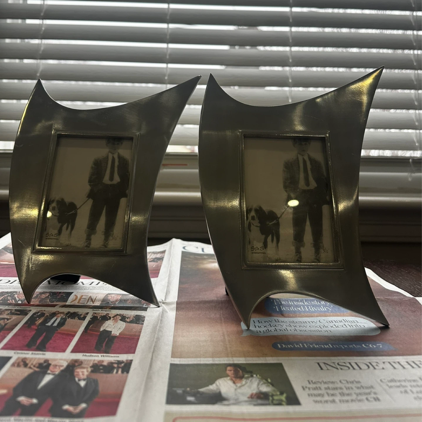 Vintage SAS International Picture Frames (Set of 2)