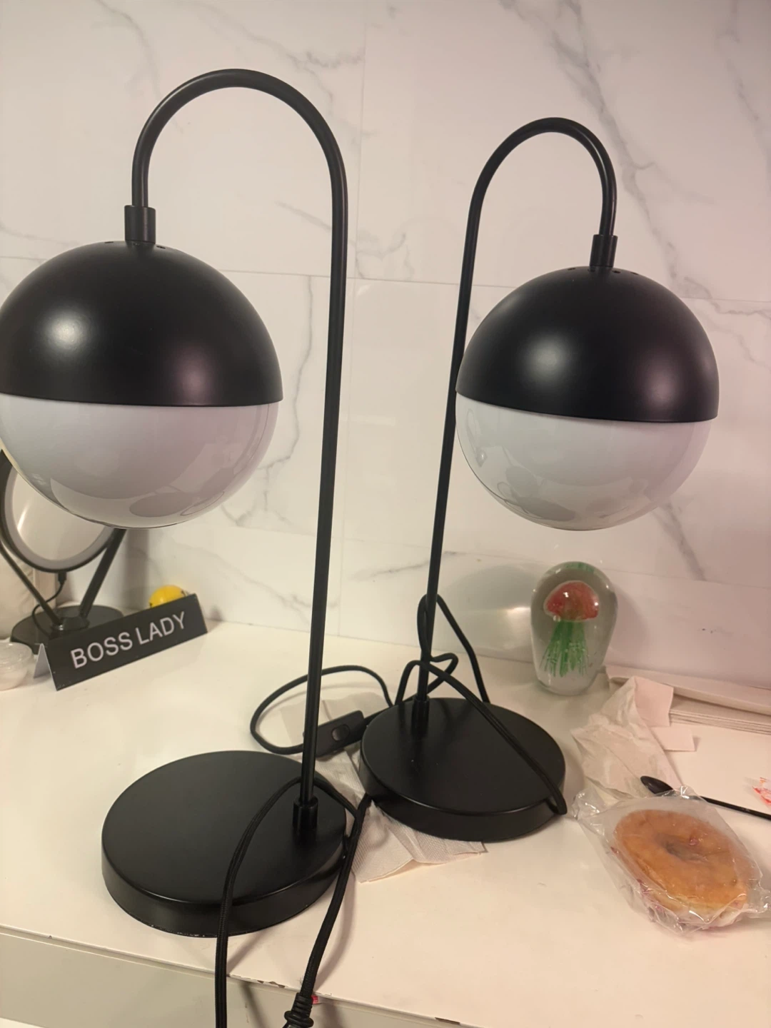 Safavieh Black Desk Lamp with Adjustable Arc