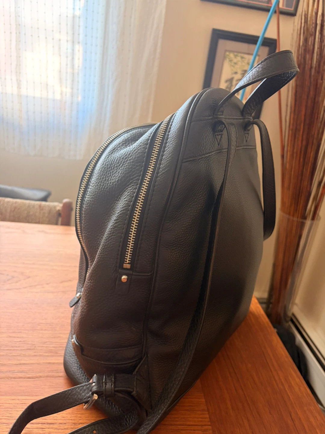 Michael Kors Black Leather Backpack - photo 5