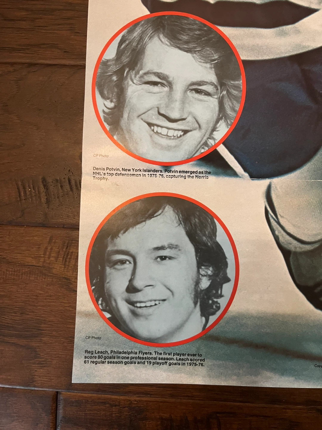 Vintage Hockey Heroes Poster - photo 5