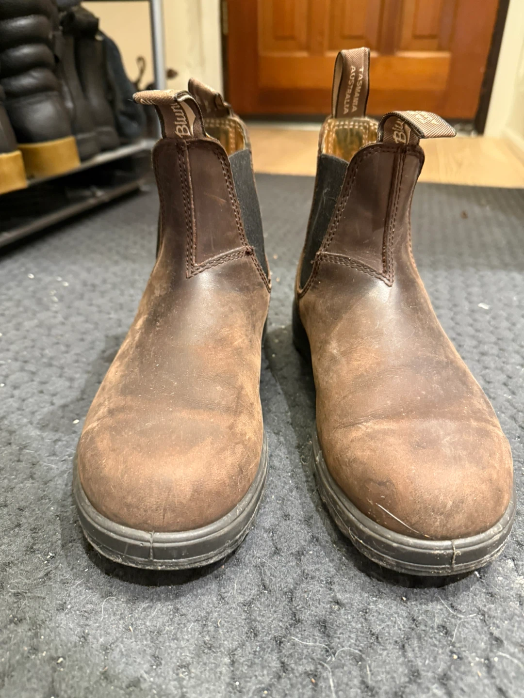 Blundstone Boots - Brown Leather Chelsea Style