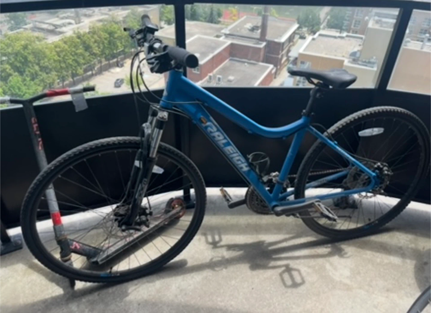 Raleigh Blue Mountain Bike