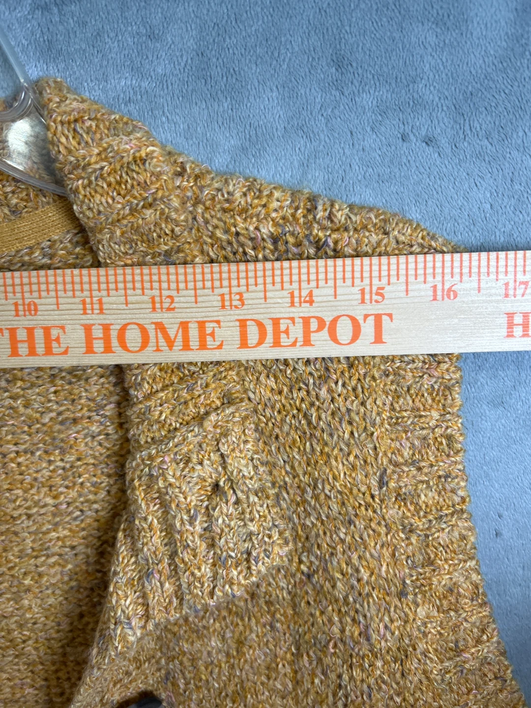 Charter club mustard yellow knit sweater vest - photo 3