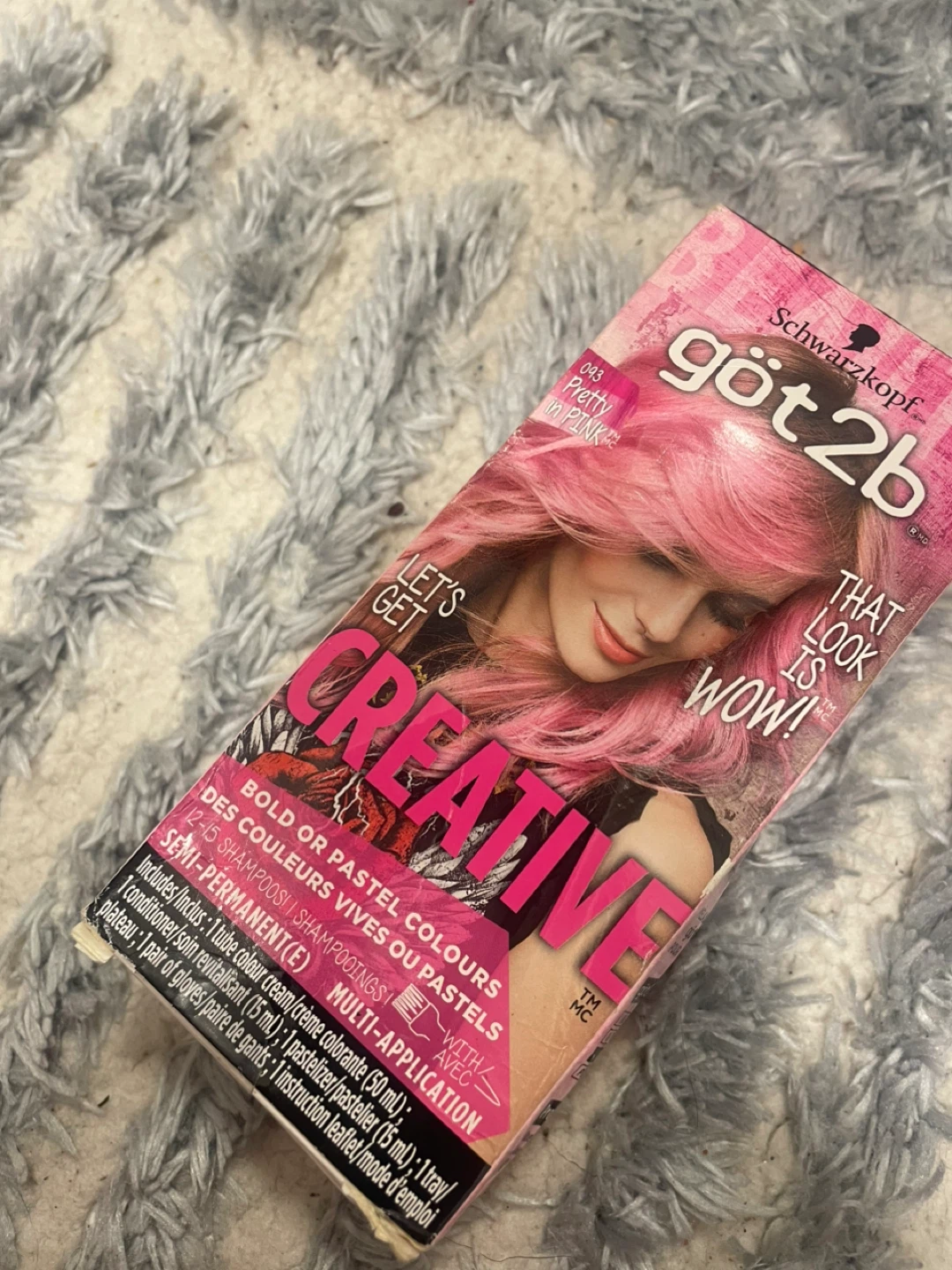 Schwarzkopf got2b Pretty in Pink Hair Colour