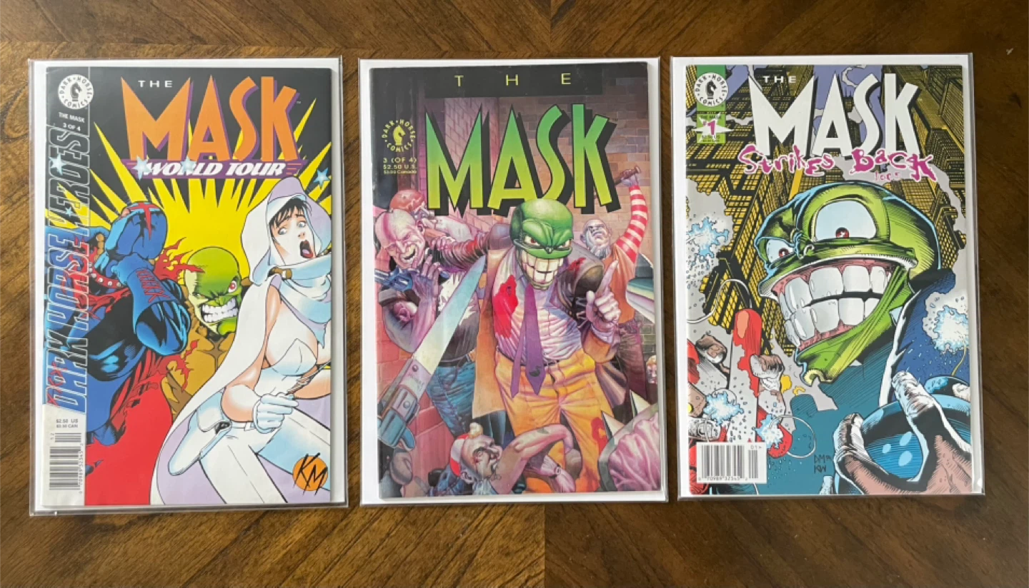 The Mask Comic Books - World Tour, The Mask, Strikes Back