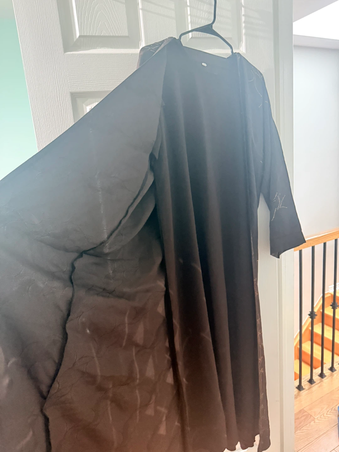 Brown Abaya with Embellishments - photo 3