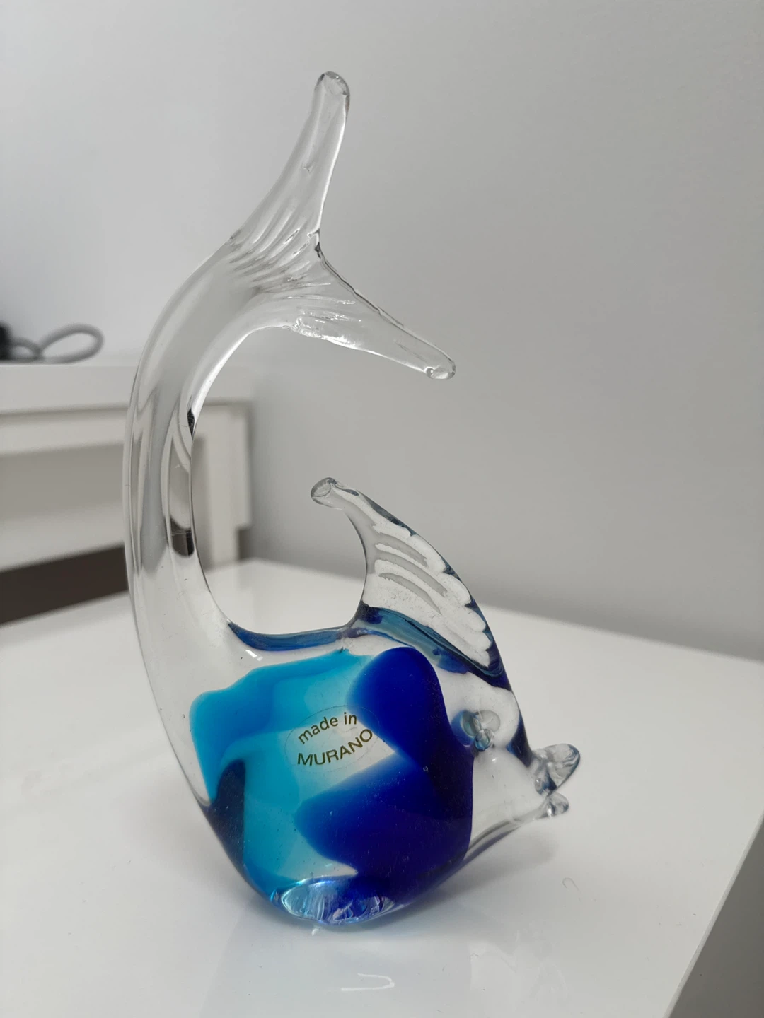 Murano Glass Swan and Fish Figurines - photo 2