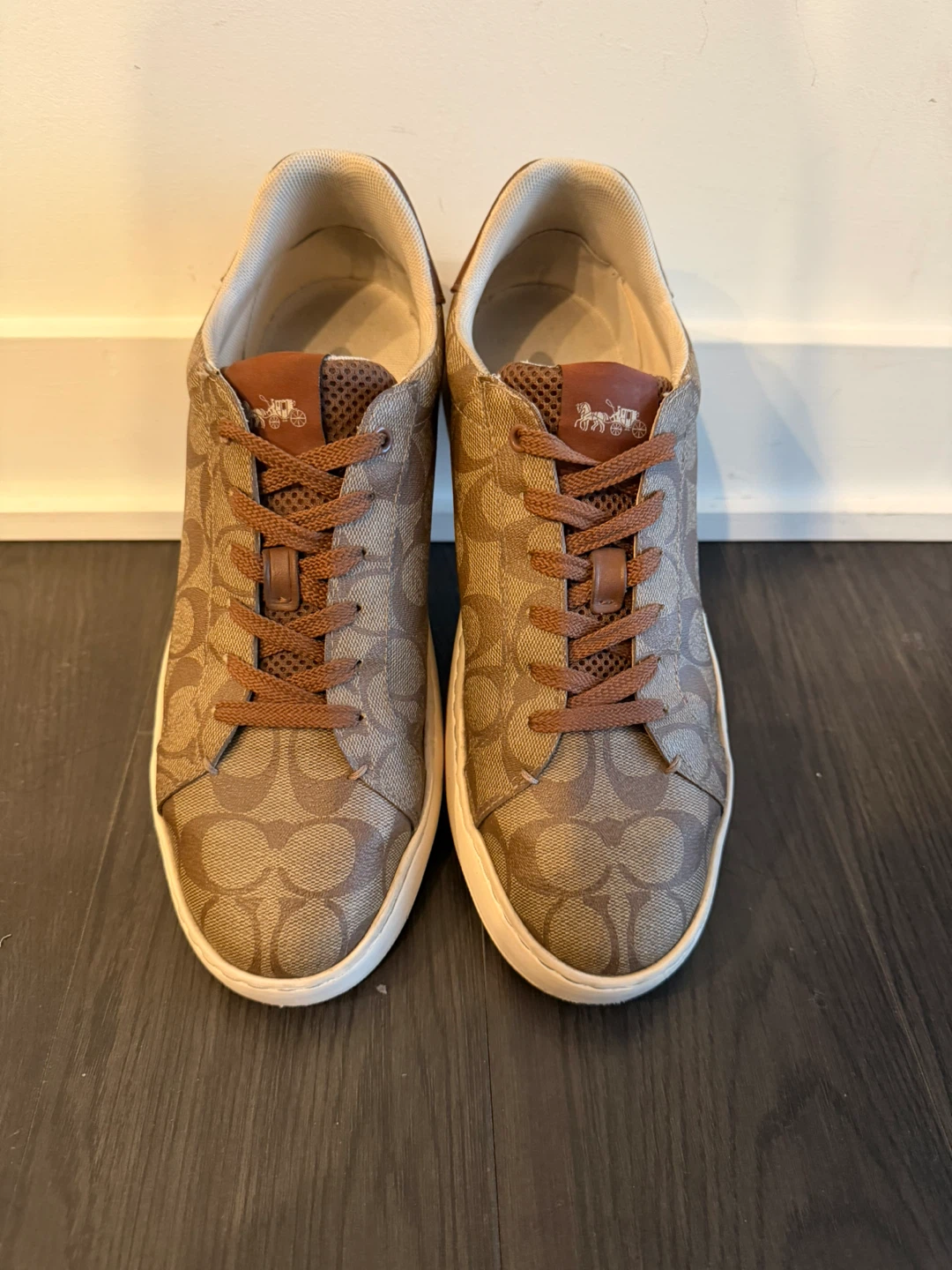 Coach Signature Canvas Sneakers - photo 3