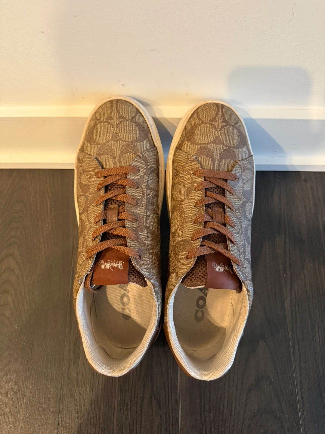 Coach Signature Canvas Sneakers - photo 4