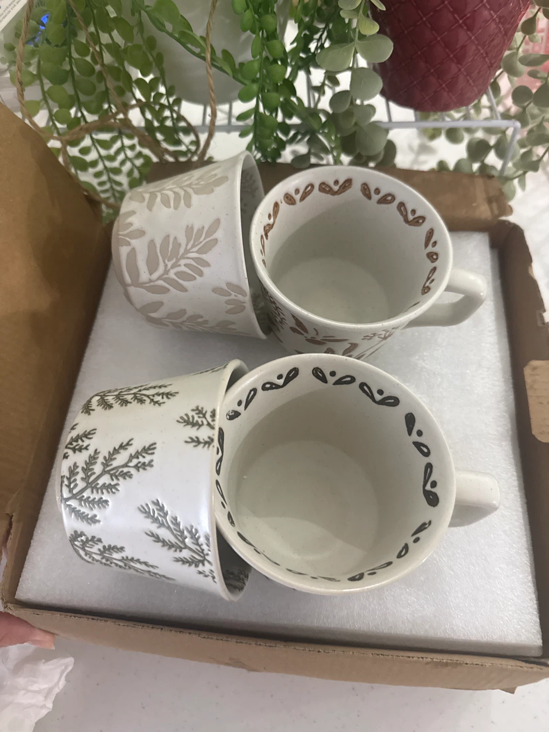 Set of 4 Mugs - Animals Collection