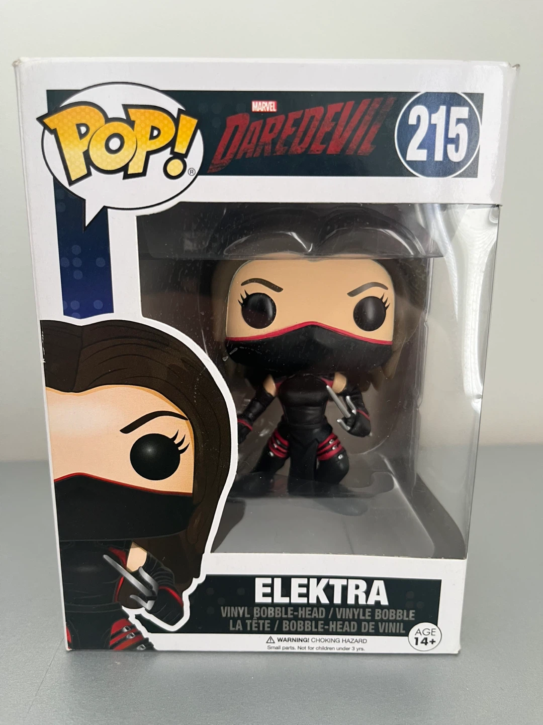 Funko Pop! Marvel Elektra Vinyl Bobble-Head #215