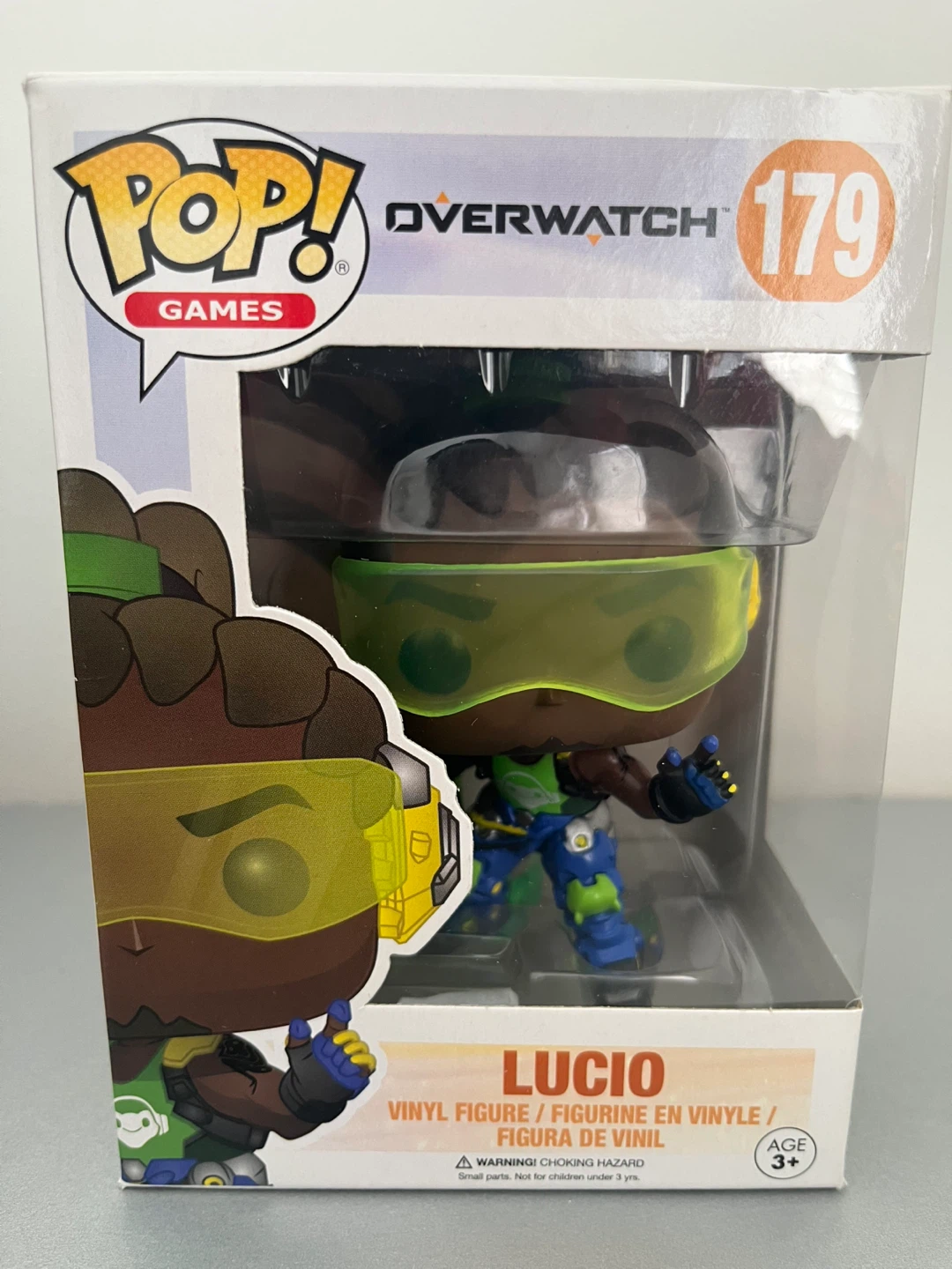 Funko Pop! Games Overwatch Lucio Vinyl Figure #179