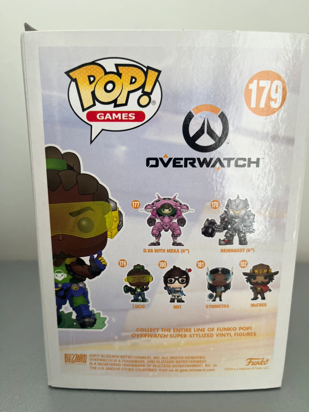 Funko Pop! Games Overwatch Lucio Vinyl Figure #179 - photo 2