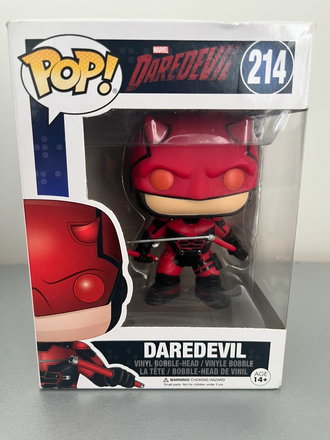 Funko Pop! Marvel Daredevil #214 Vinyl Bobble-Head