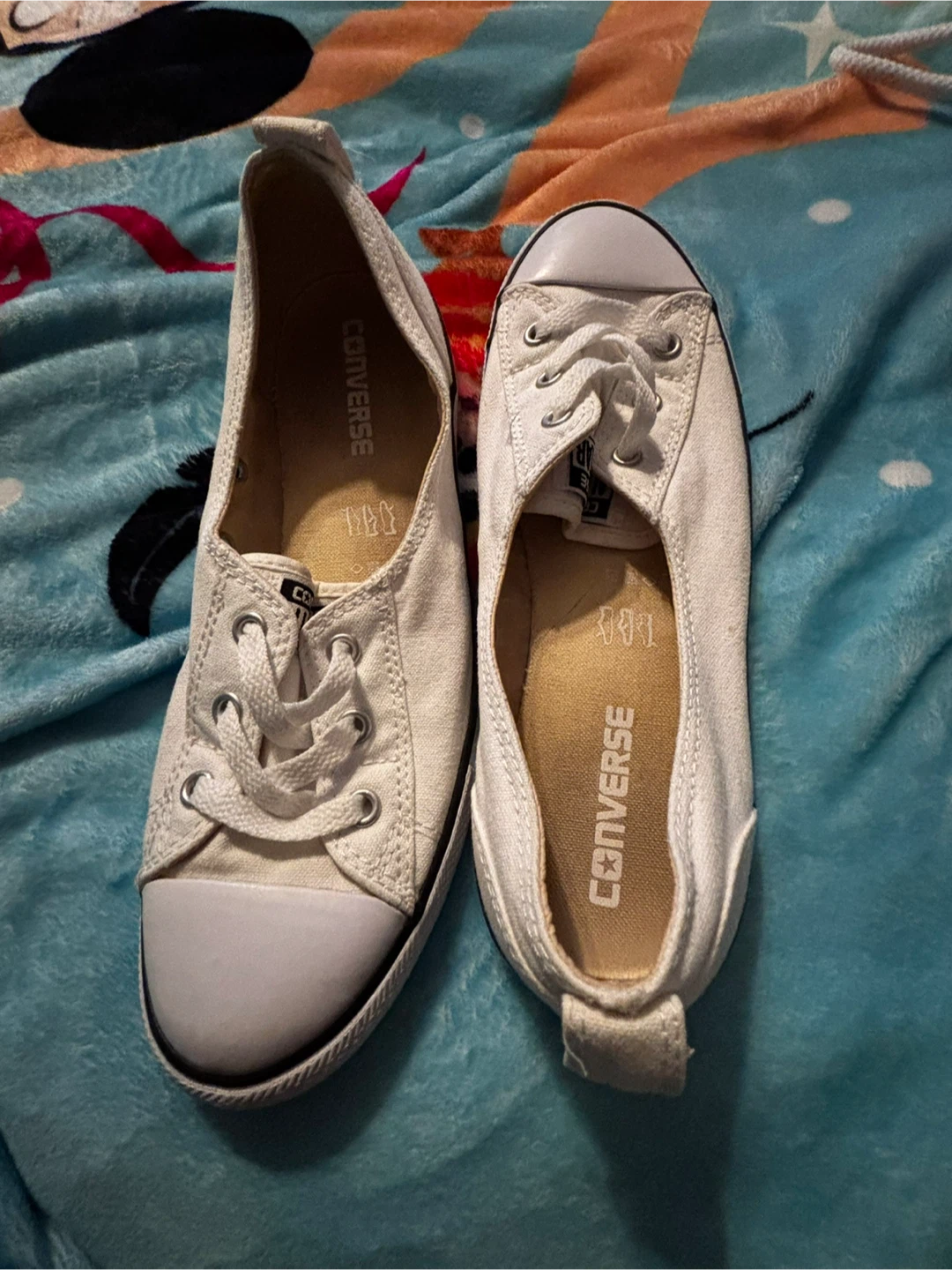White Converse All Star Sneakers