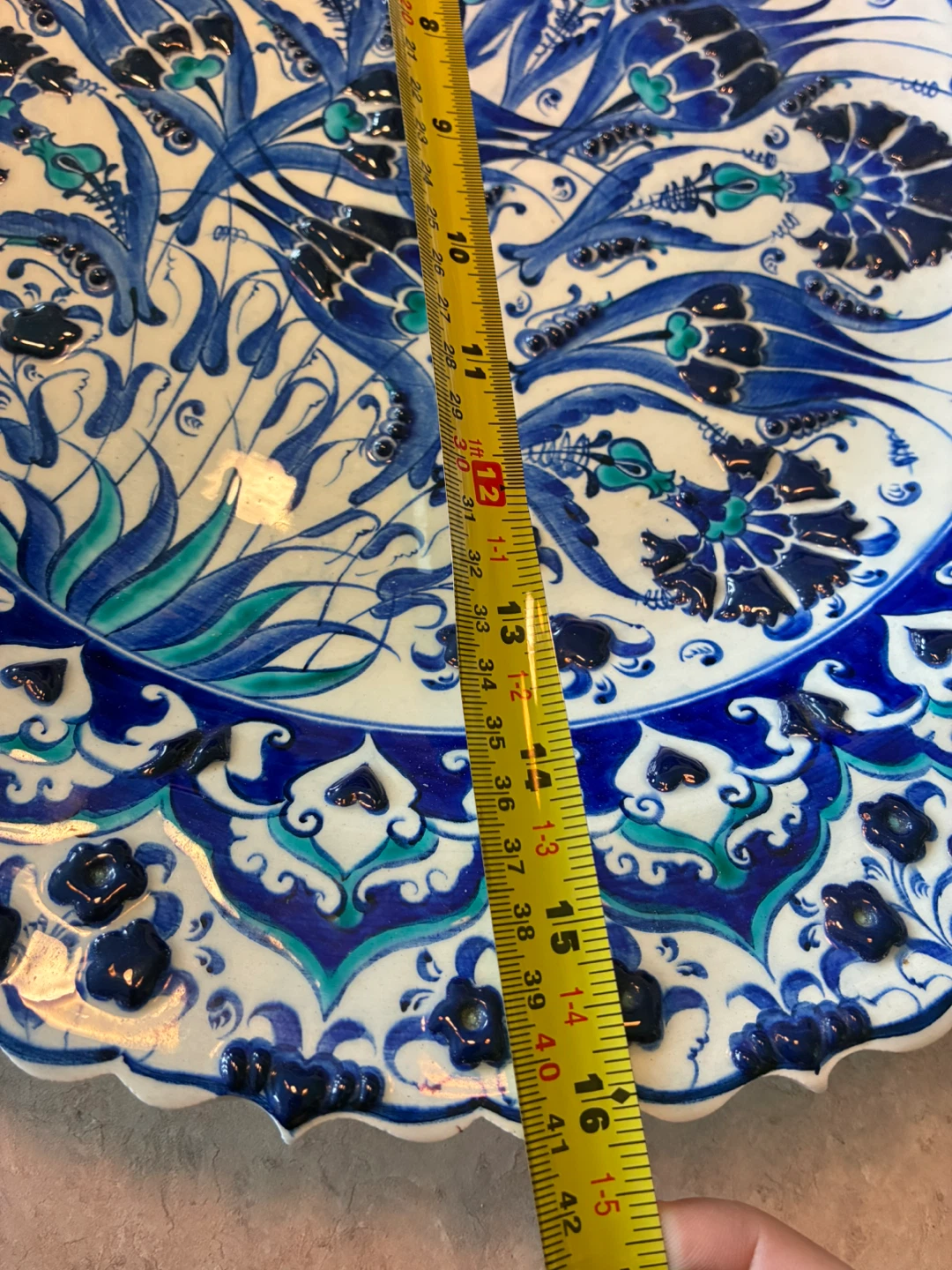 Boğaziçi El Sanatları Iznik Decorative Plate - photo 5