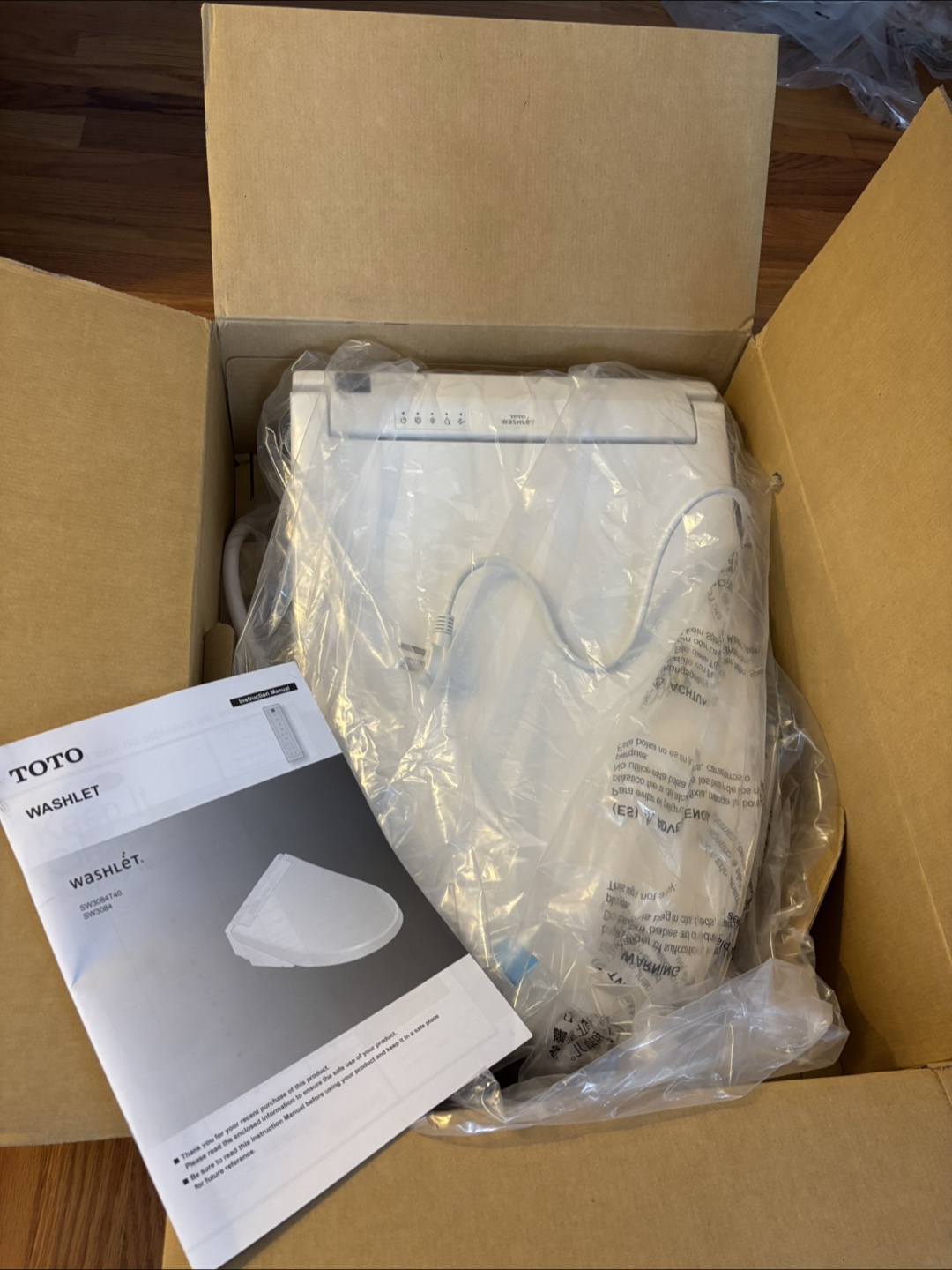 TOTO Washlet SW3084 Electric Bidet Seat - photo 3