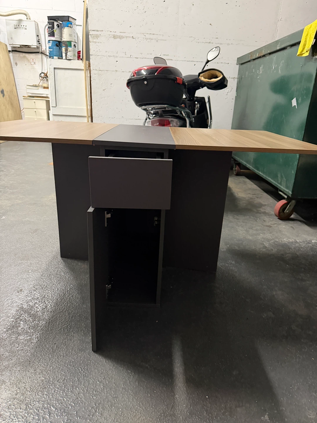 Extendable Dining Table with Storage - photo 2