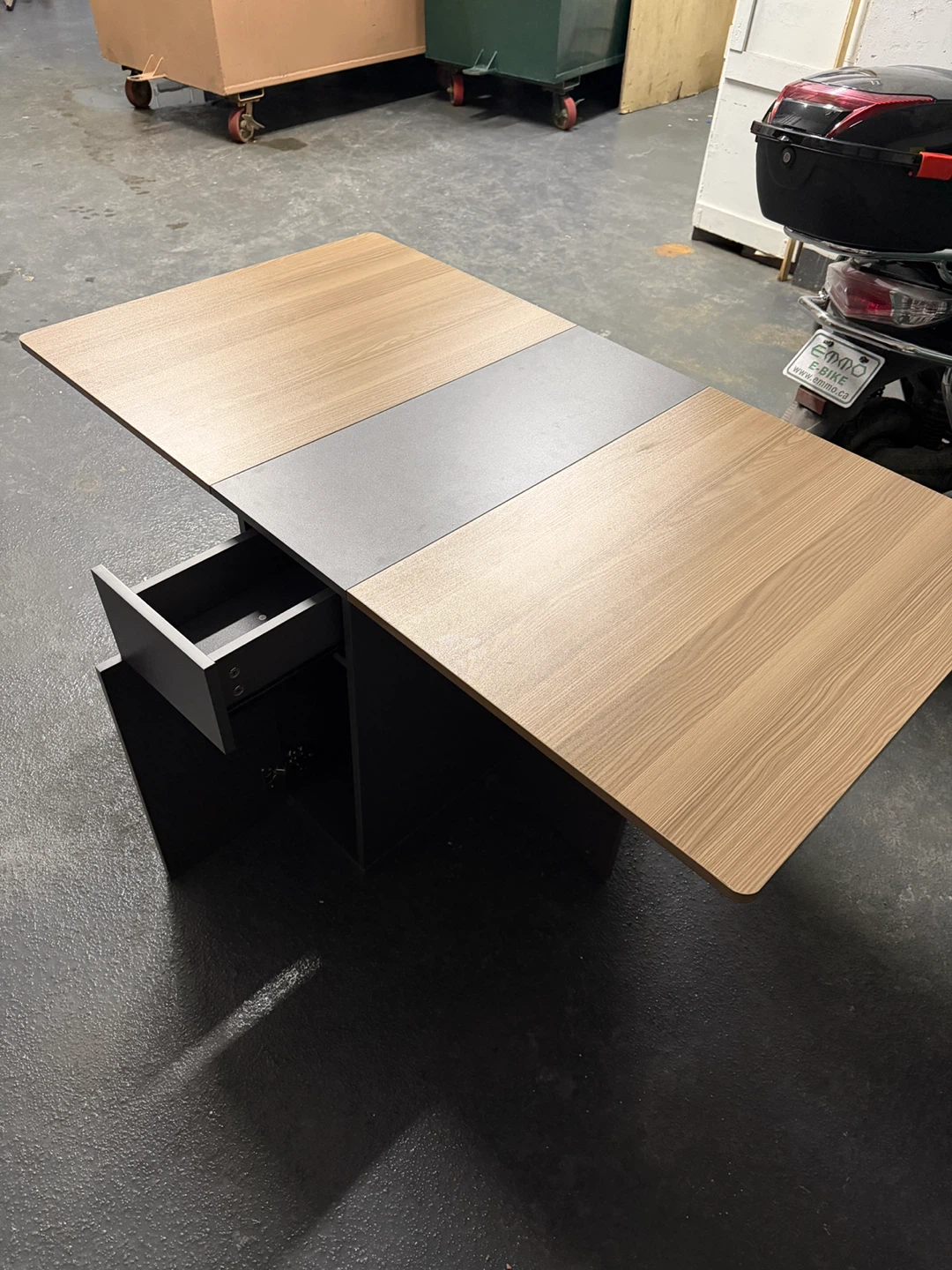 Extendable Dining Table with Storage