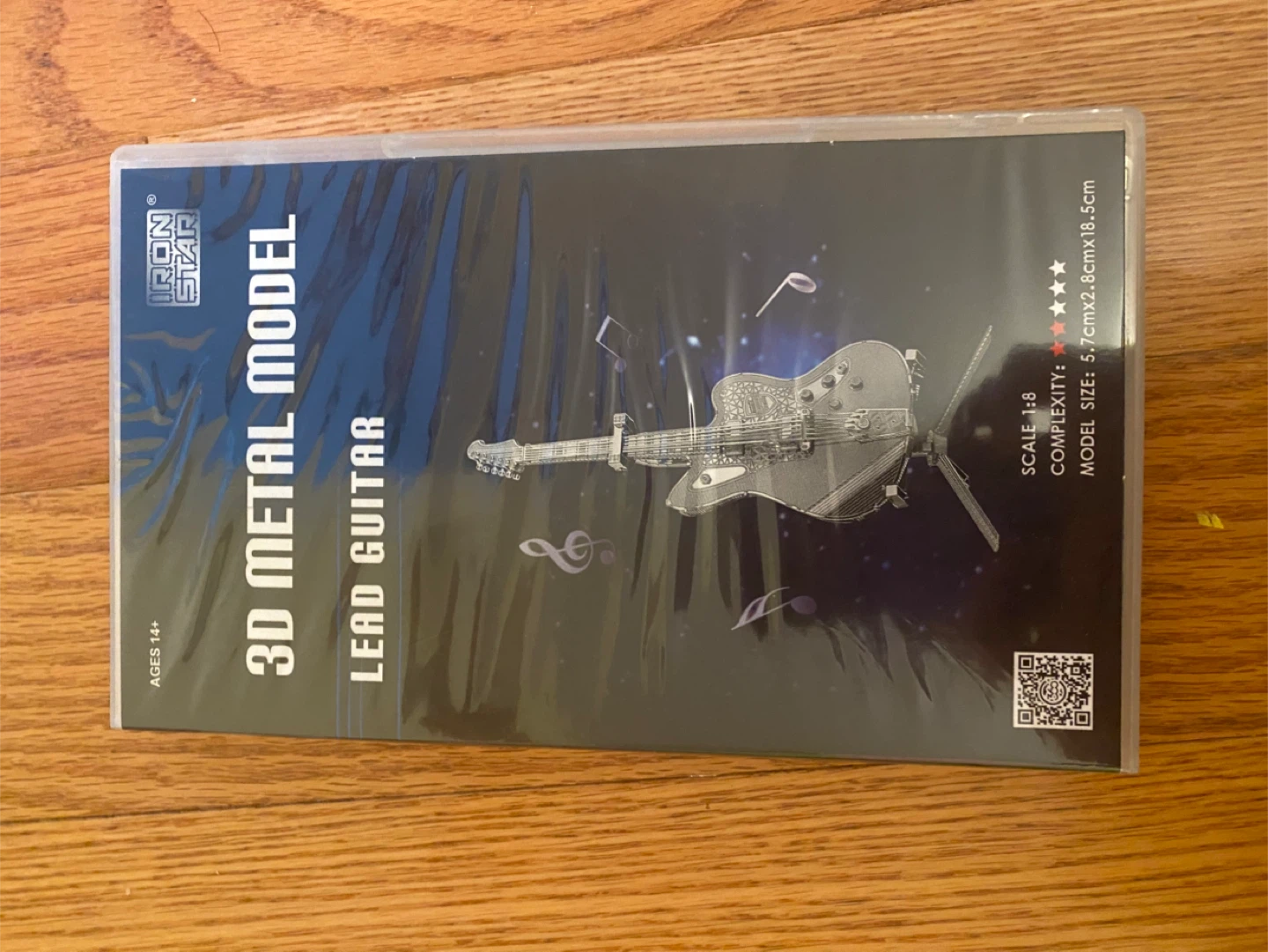 Brand new- Iron Star 3D Metal Model Lead Guitar Assembly Kit
