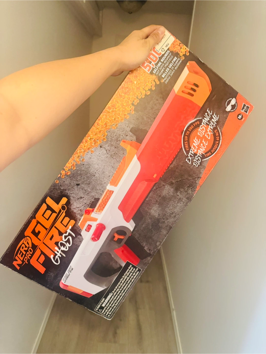 Nerf Pro Gel Fire Ghost Gel Blaster