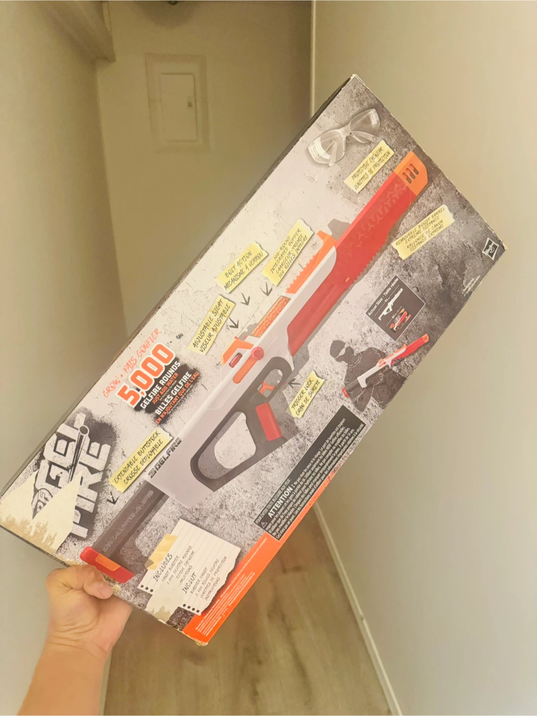 Nerf Pro Gel Fire Ghost Gel Blaster - photo 2