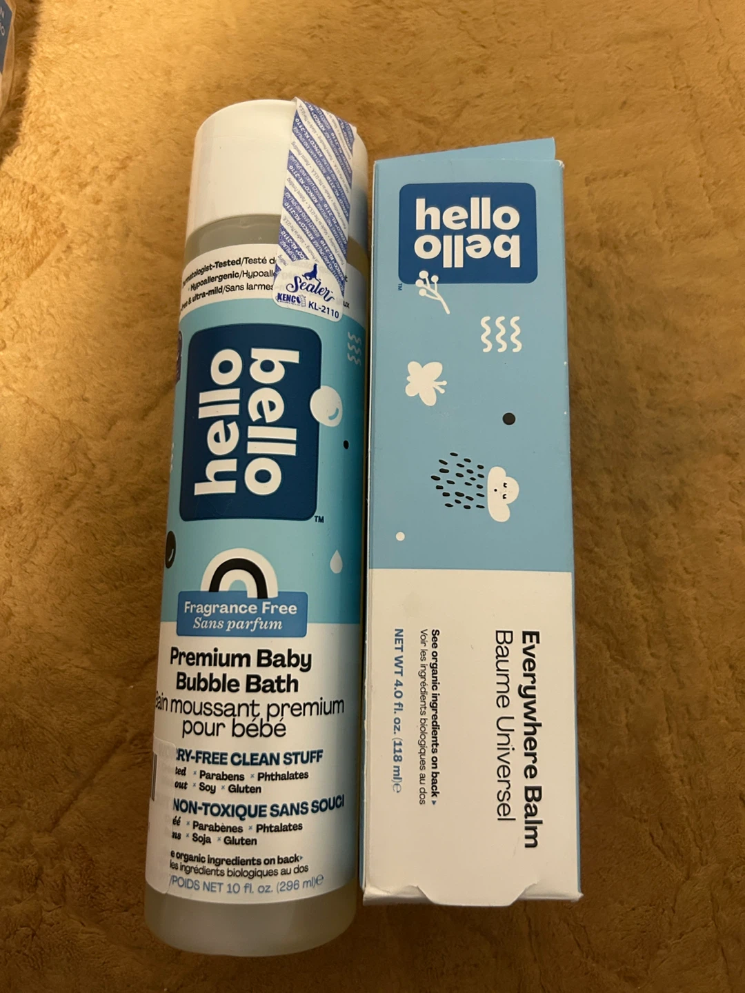 Hello Bello Premium Baby Bubble Bath & Everywhere Balm - photo 2