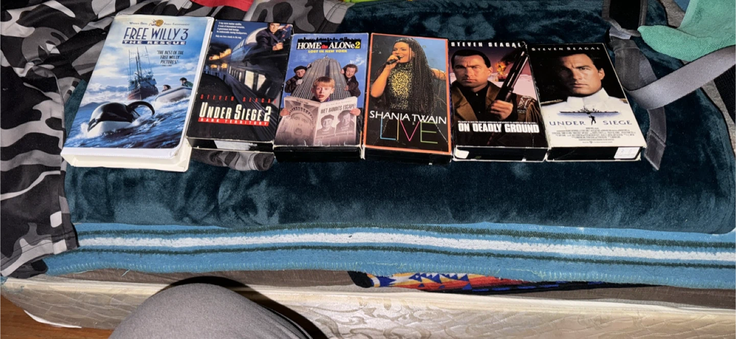 VHS movies