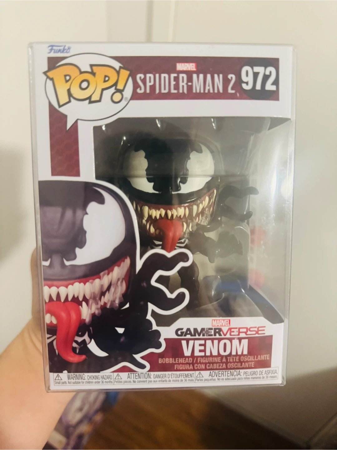 Funko Pop! Marvel Spider-Man 2 Venom #972 Bobblehead
