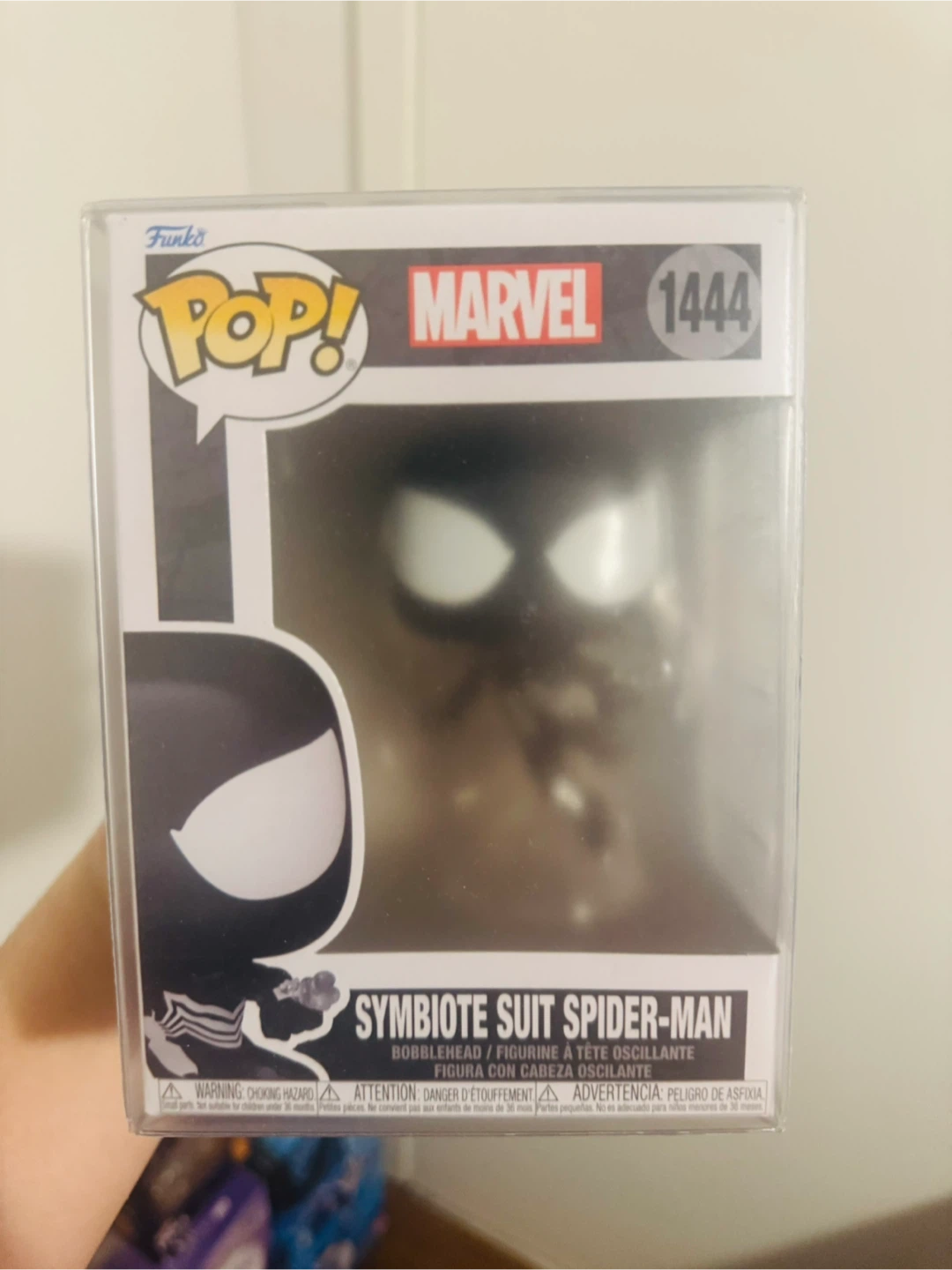 Funko Pop! Marvel Symbiote Suit Spider-Man #1444