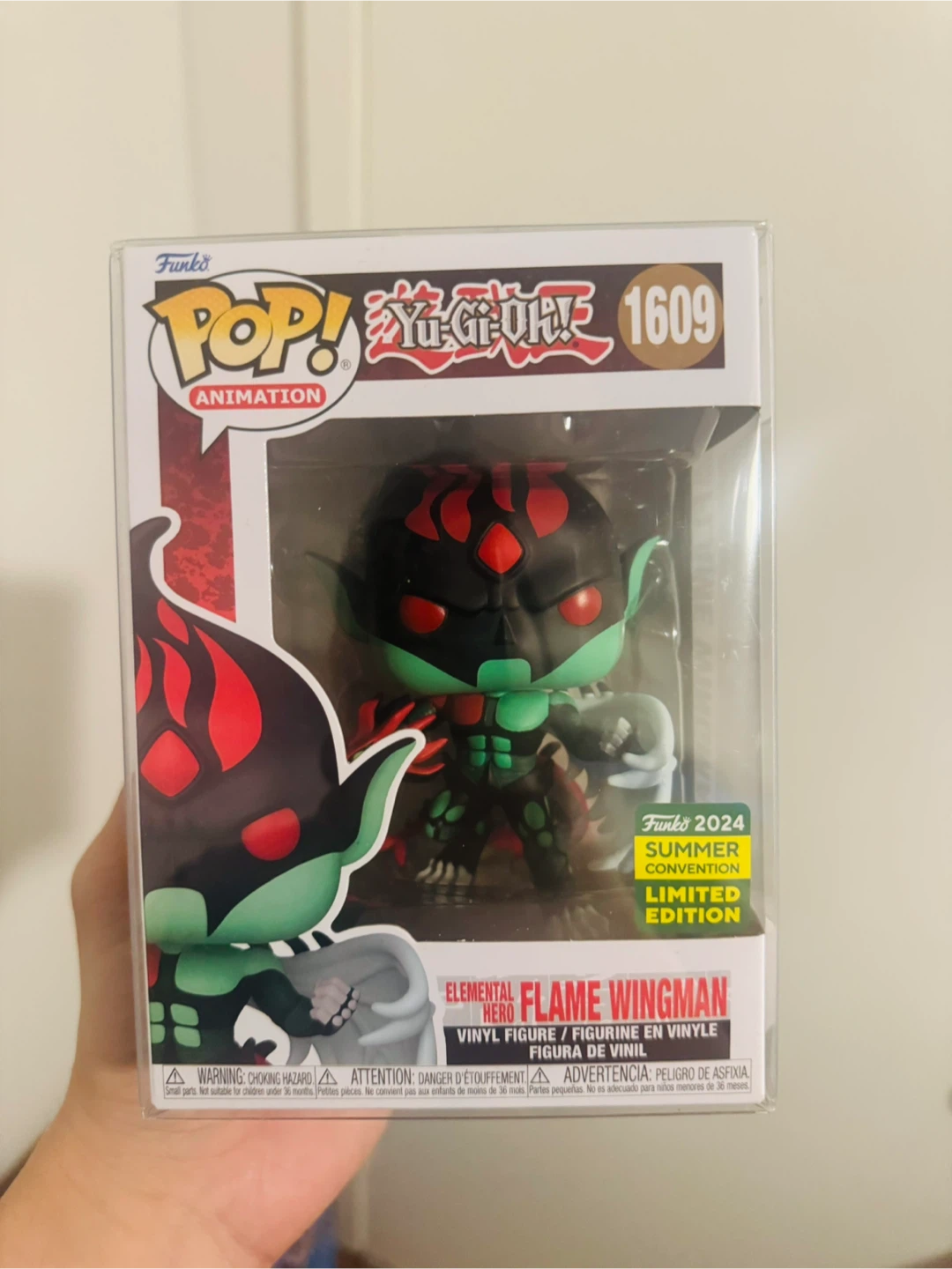 Funko Pop! Yu-Gi-Oh! Flame Wingman #1609 (Limited Edition)
