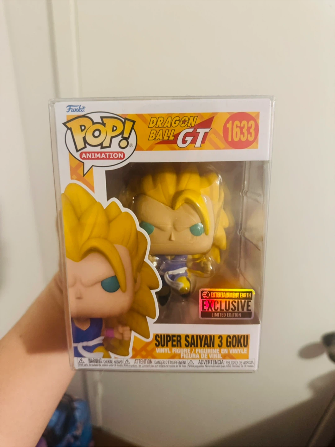 Funko Pop! Dragon Ball GT Super Saiyan 3 Goku #1633 Vinyl Figure