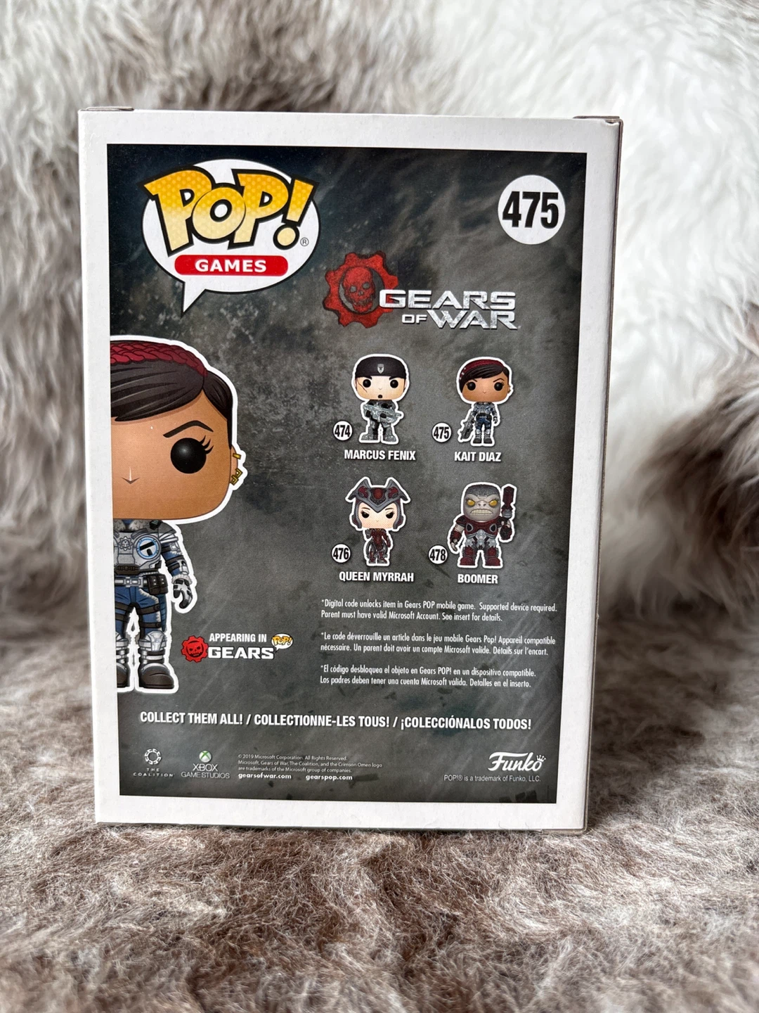 Funko Pop! Gears of War Kait Diaz #475 with digital code - photo 3