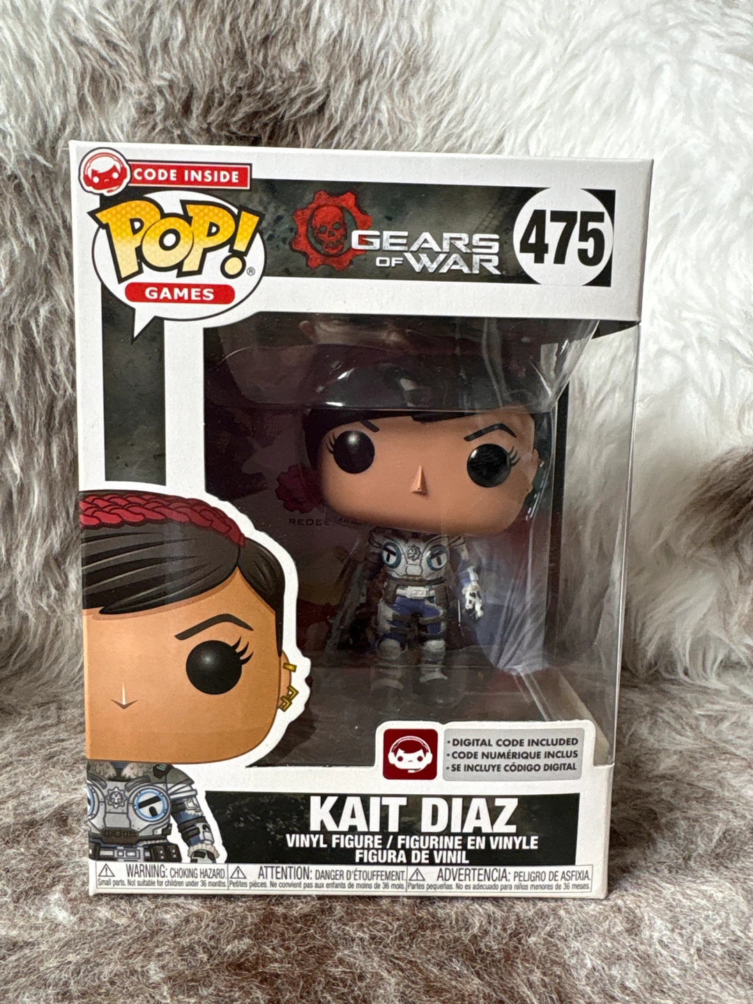 Funko Pop! Gears of War Kait Diaz #475 with digital code