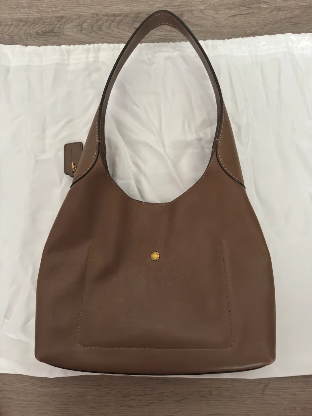 Coach Brooklyn Shoulder Bag 28, brass/dark stone - photo 2