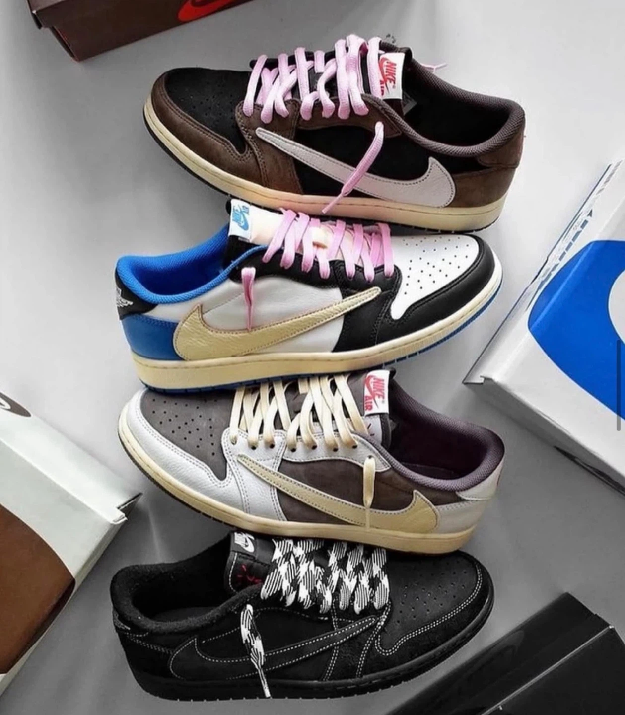 Travis Scott x Nike Air Jordan 1 Low OG "Reverse Mocha"