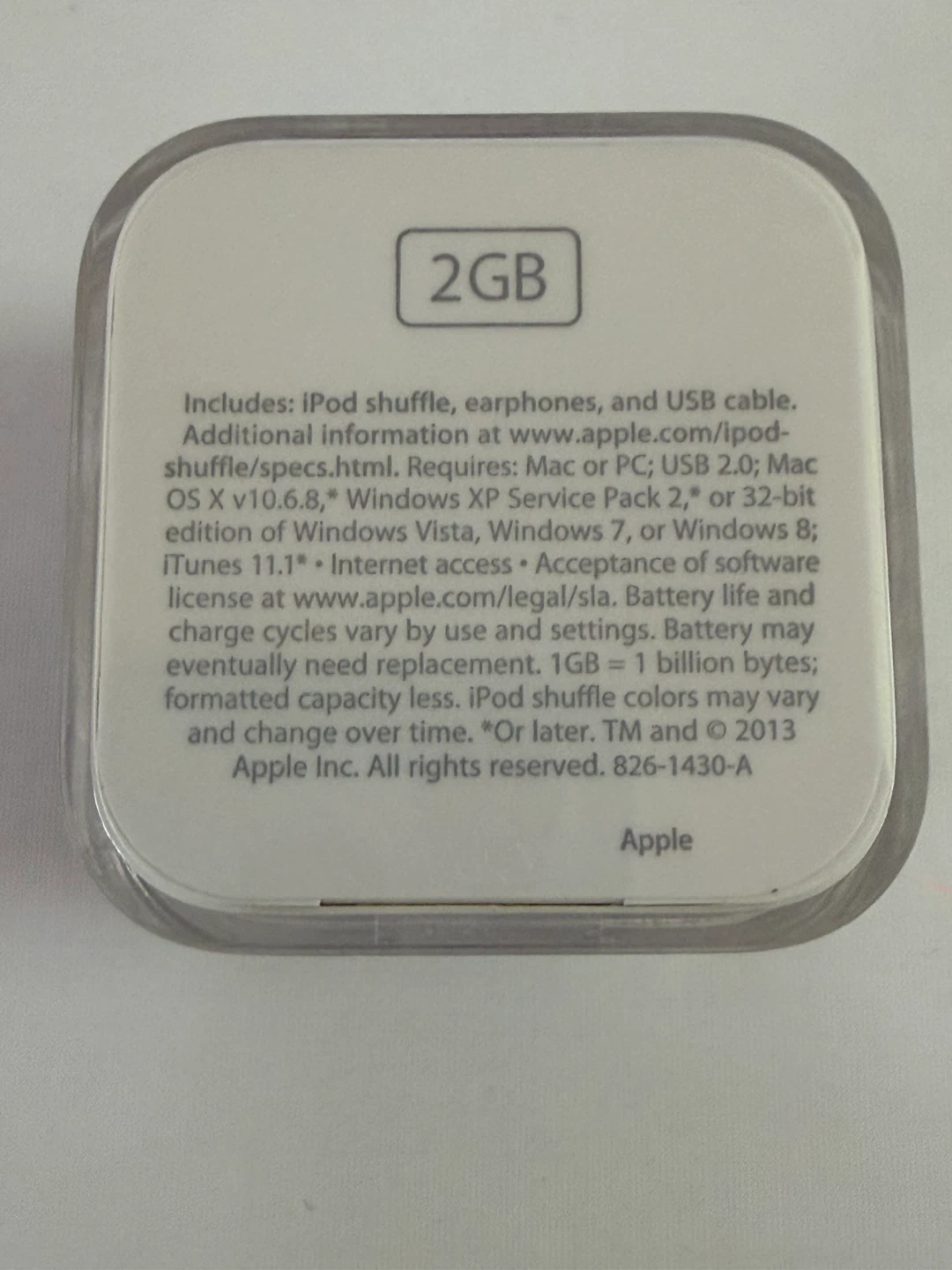 Apple iPod Shuffle 2GB - Purple - photo 2