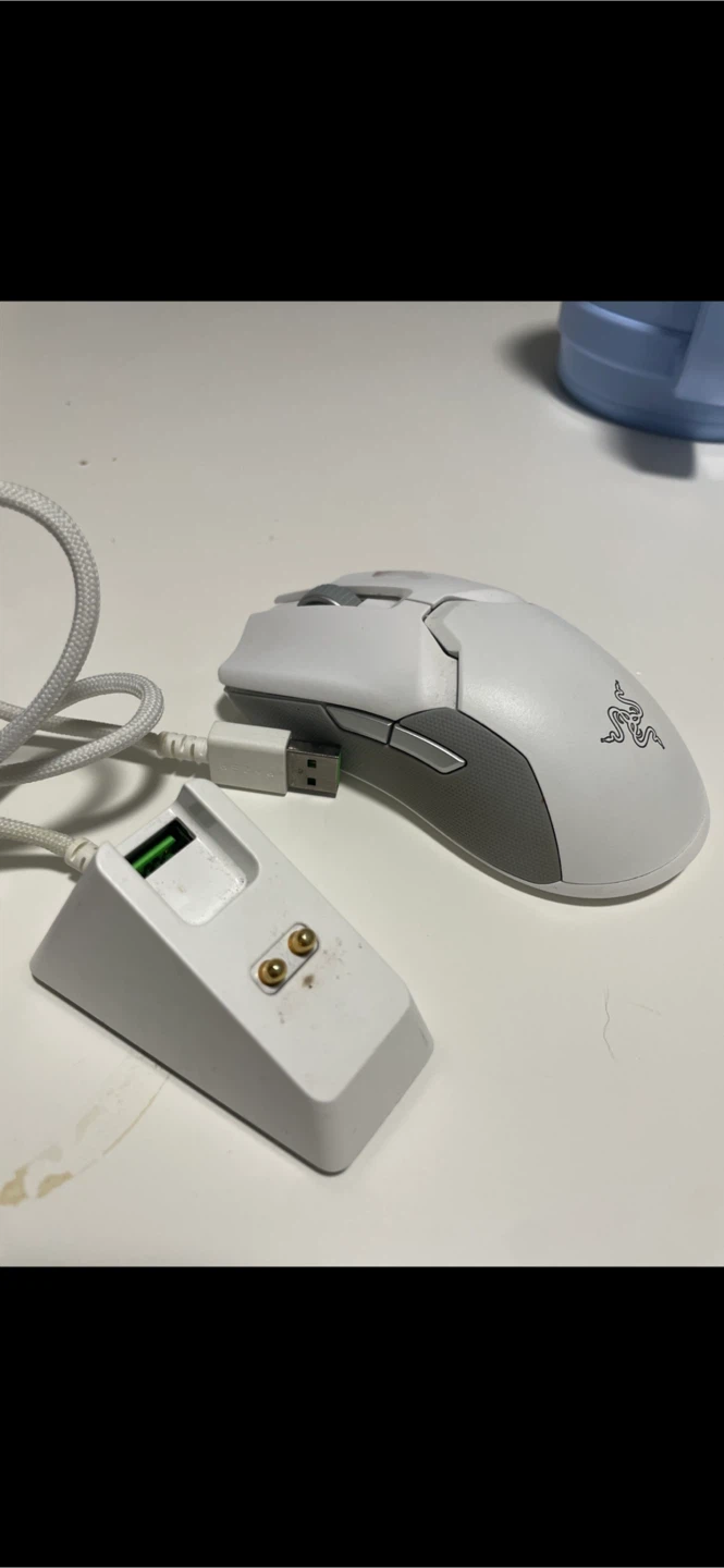Razer Viper Ultimate White Wireless Gaming Mouse