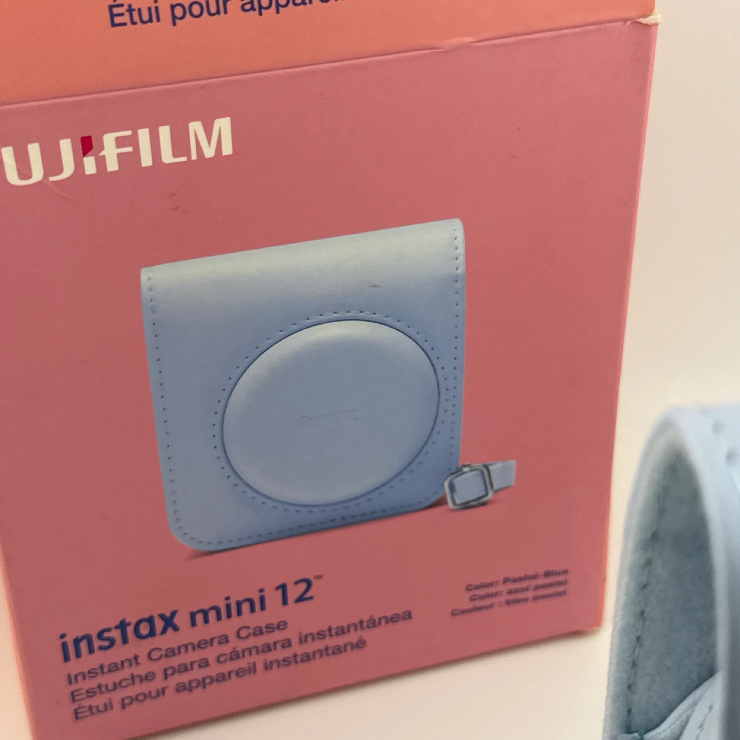 Fujifilm Instax Mini 12 Instant Camera Case - Pastel Blue
