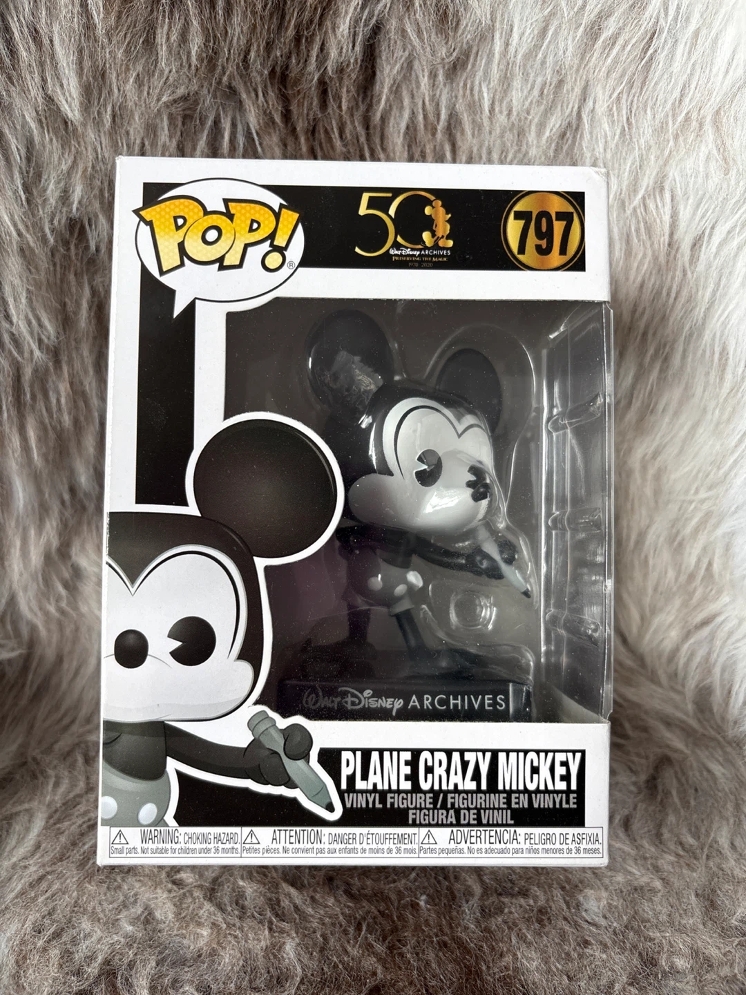 Funko Pop! Plane Crazy Mickey #797 - 50 Years Celebration