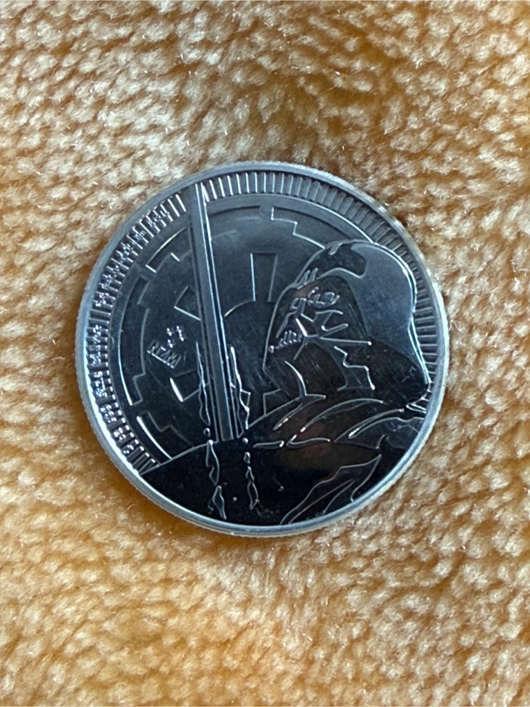 Niue 2018 Star Wars Darth Vader 2 Dollar Coin - photo 2