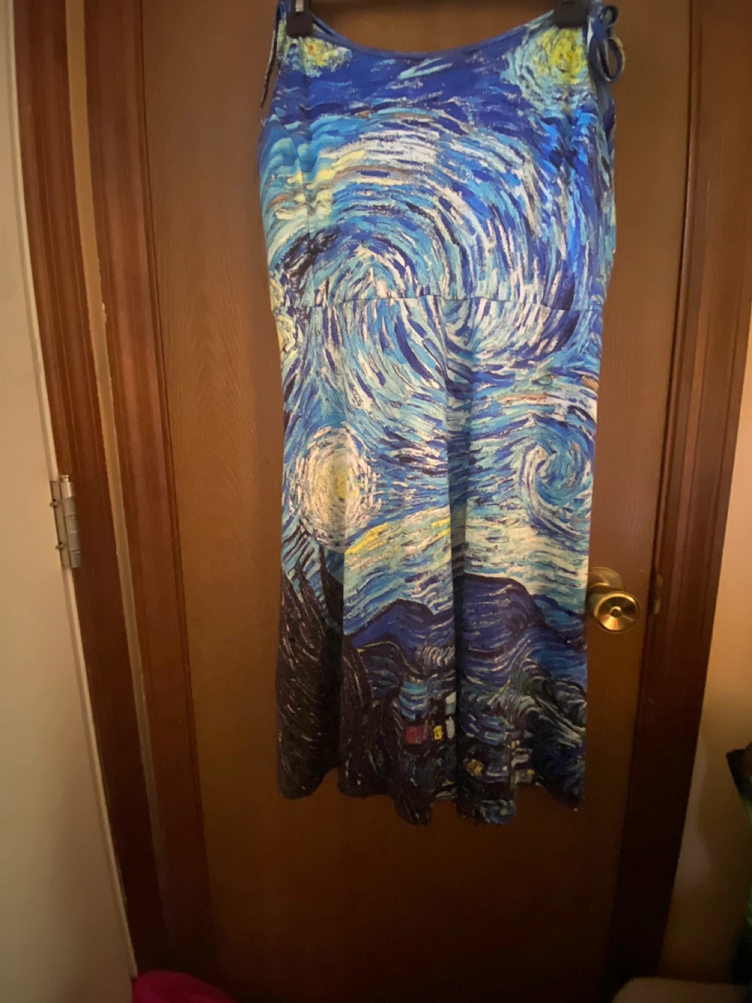 Women's 2XL Starry Night Print Dress - photo 3