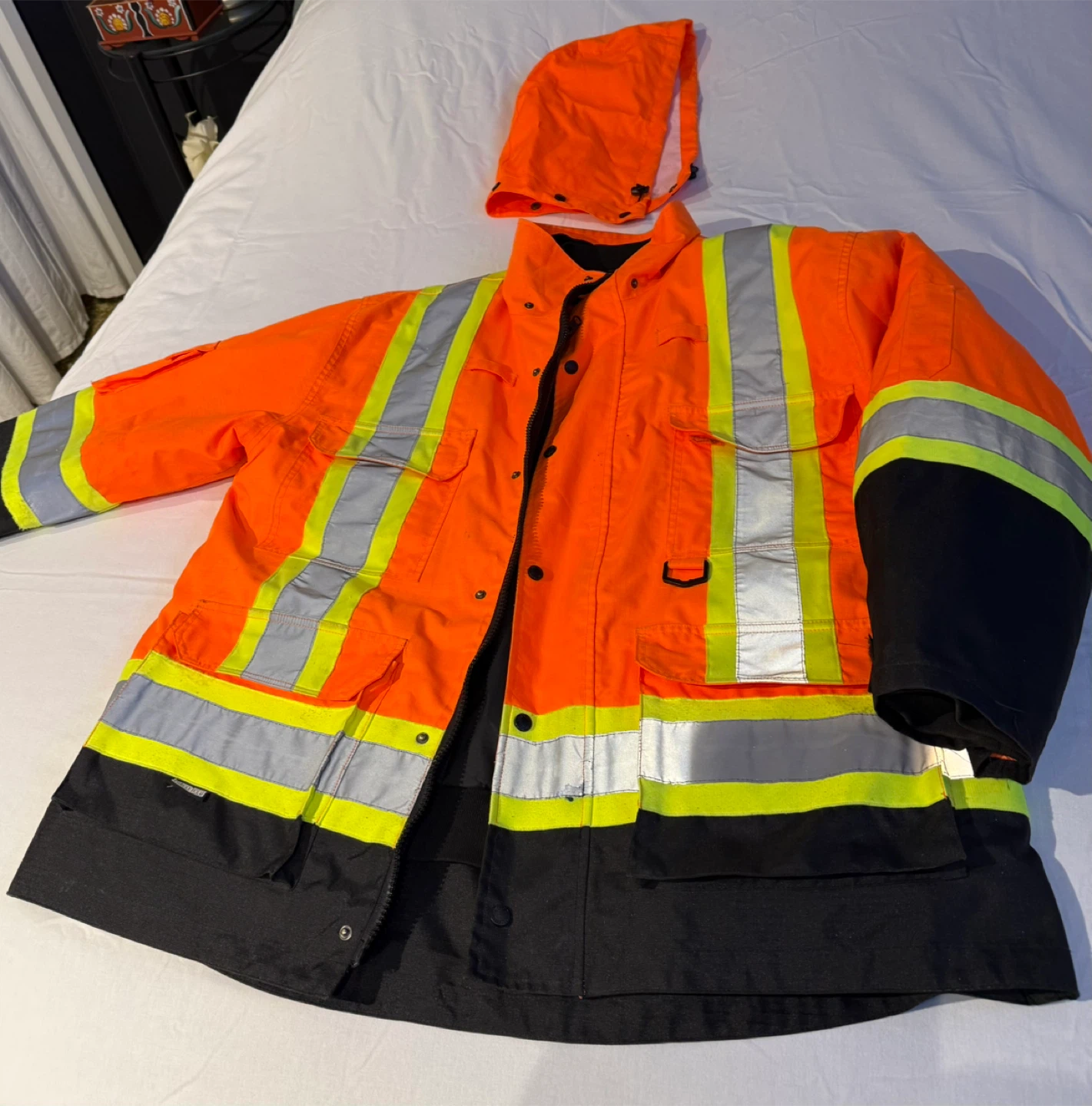 High-Visibility Workwear Set - Orange Jacket & Vest - photo 5