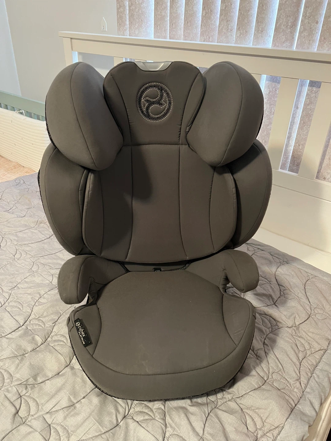 Cybex Solution Z-Fix US Child Car Seat - Manhattan Grey